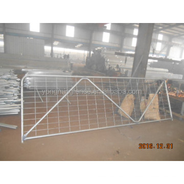 12ft N Braced Hinges Farm Gate with Latch